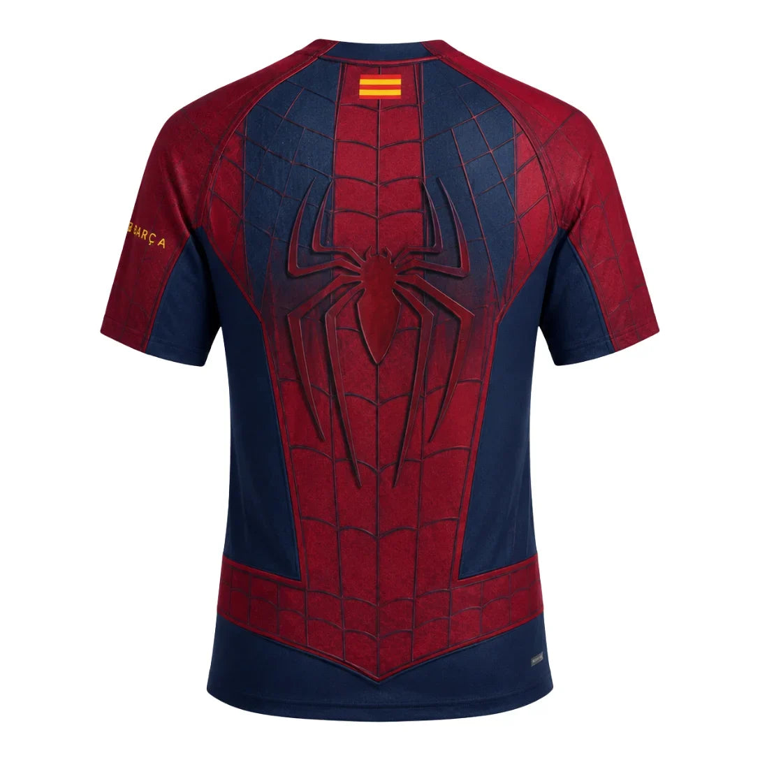 Barcelona x Spider Man Special Edition Jersey 2026 - Player Version