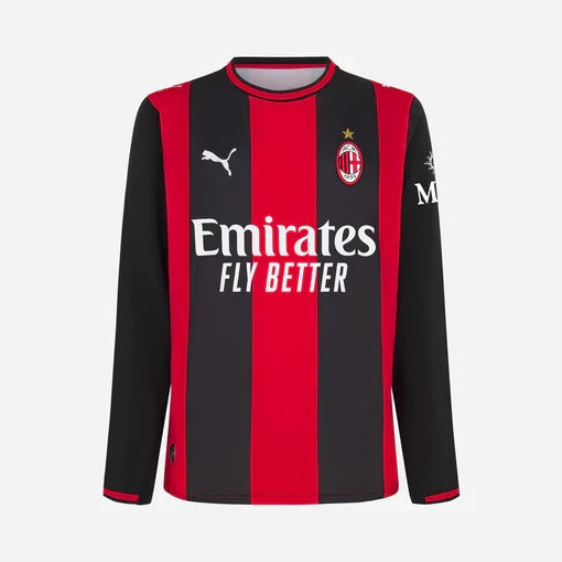 AC Milan 26/27 Home - Long Sleeve Player Version - 3