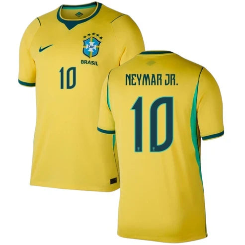 Brazil Home - Neymar Jr. #10 Jersey Fan Version World Cup 2026