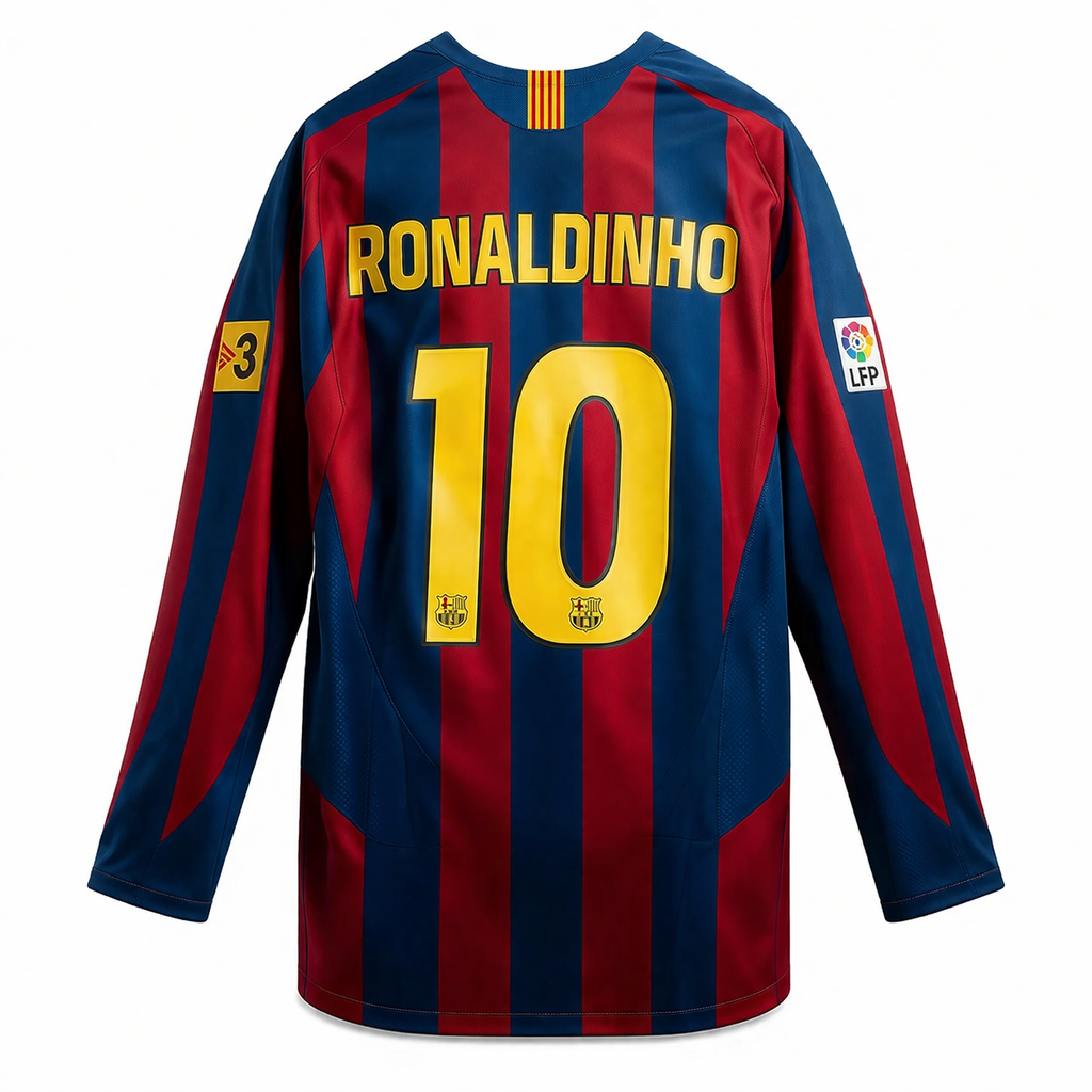 Barcelona Long Sleeve 2026 Reissue - Ronaldinho