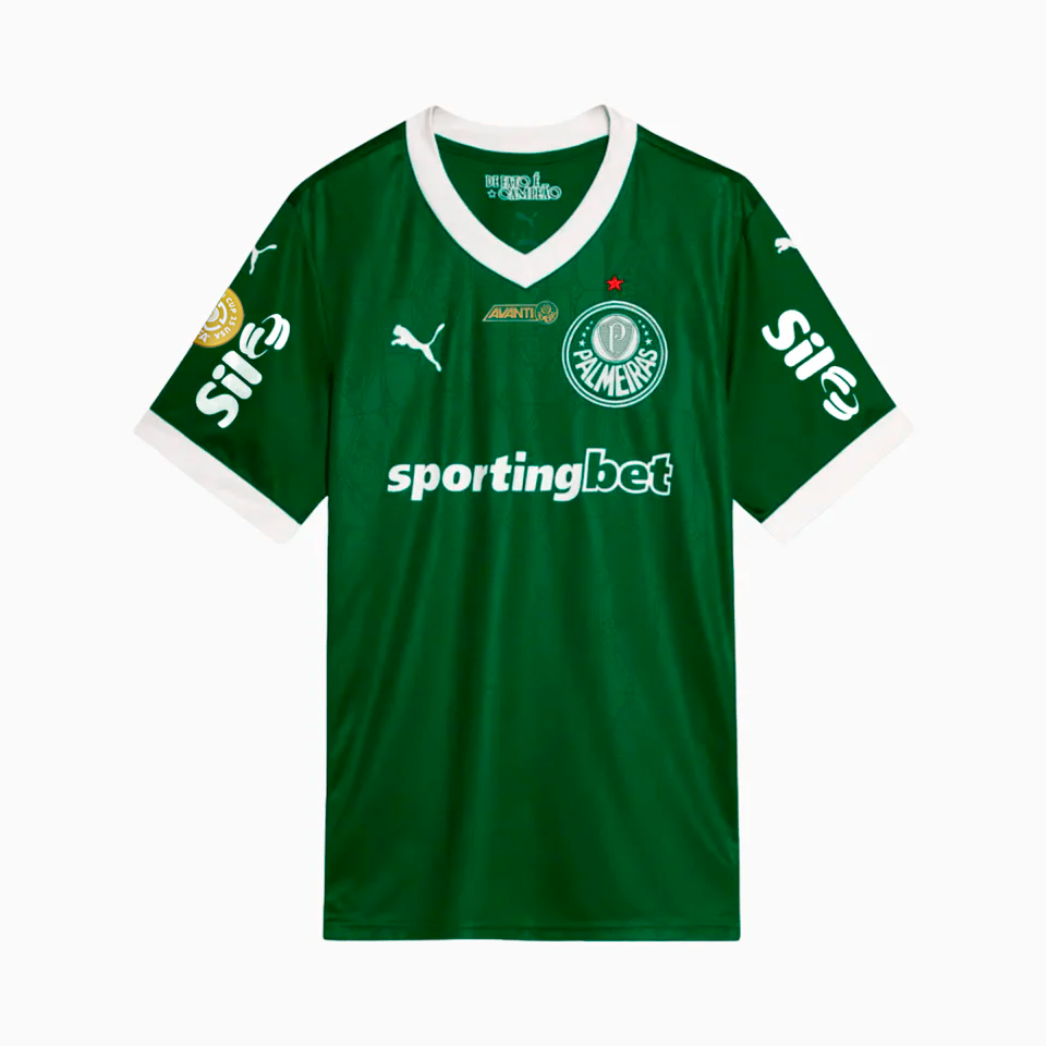 Jersey Puma Palmeiras 2025/26 I With Sponsors