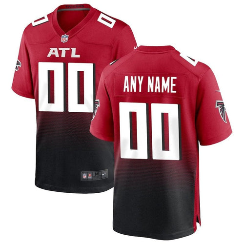 Atlanta Falcons - Alternativ-Custom-NFL-Spieltrikot - Rot