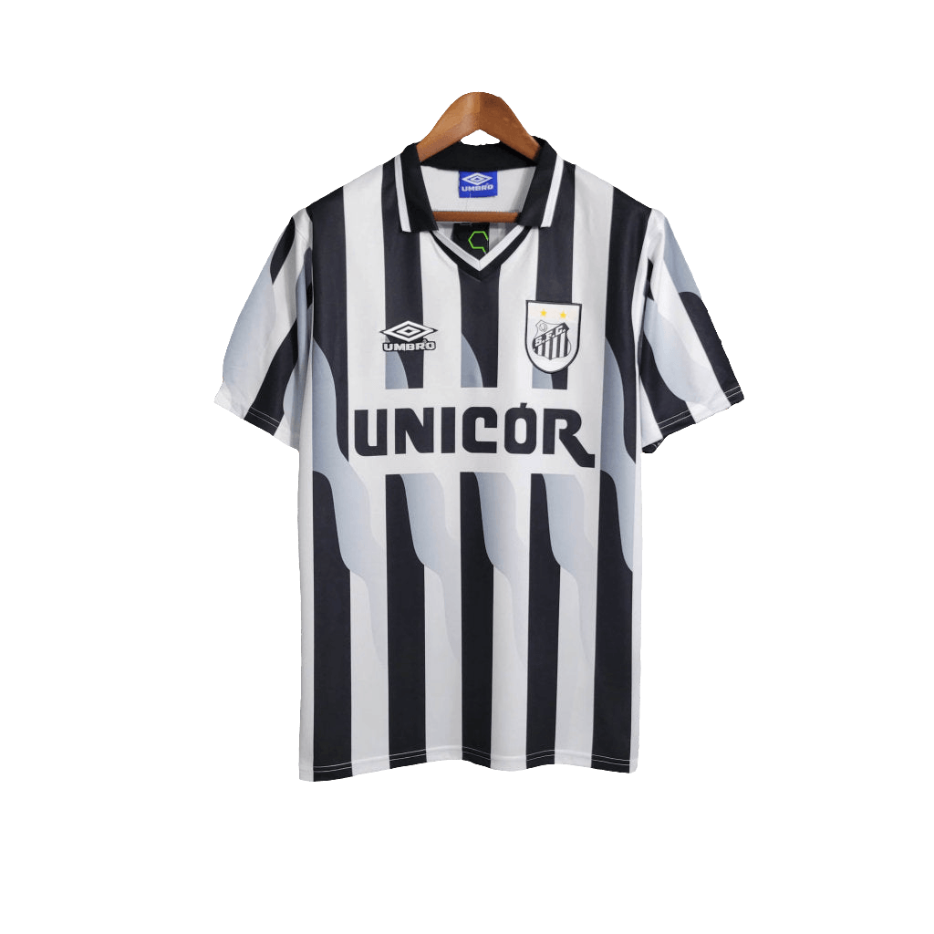 Santos 1998 II Away Jersey - Retro Version