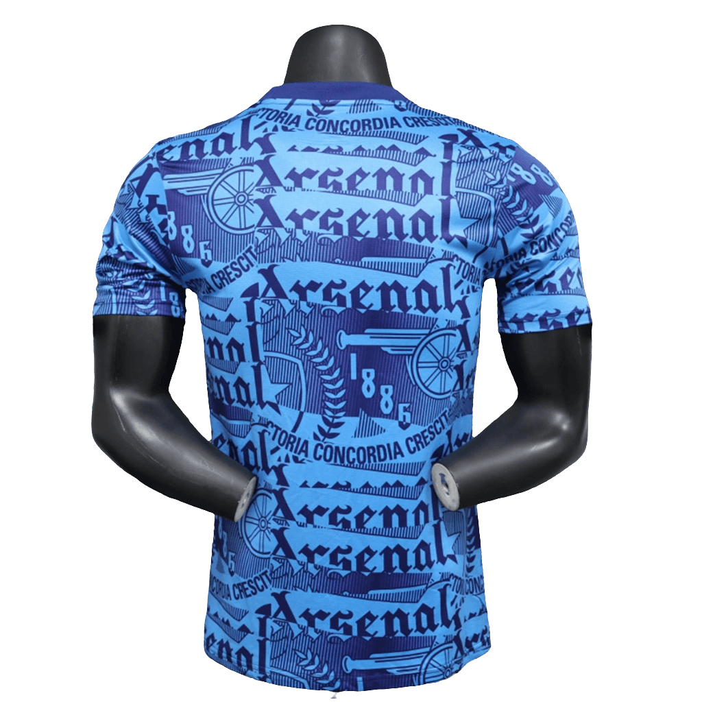 Arsenal 25/26 Pre-Match Jersey - Blue - Player Version