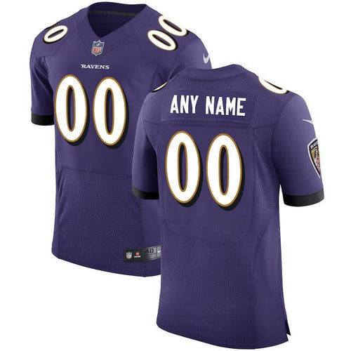 Baltimore Ravens - Maglia NFL personalizzata Speed Machine - Viola