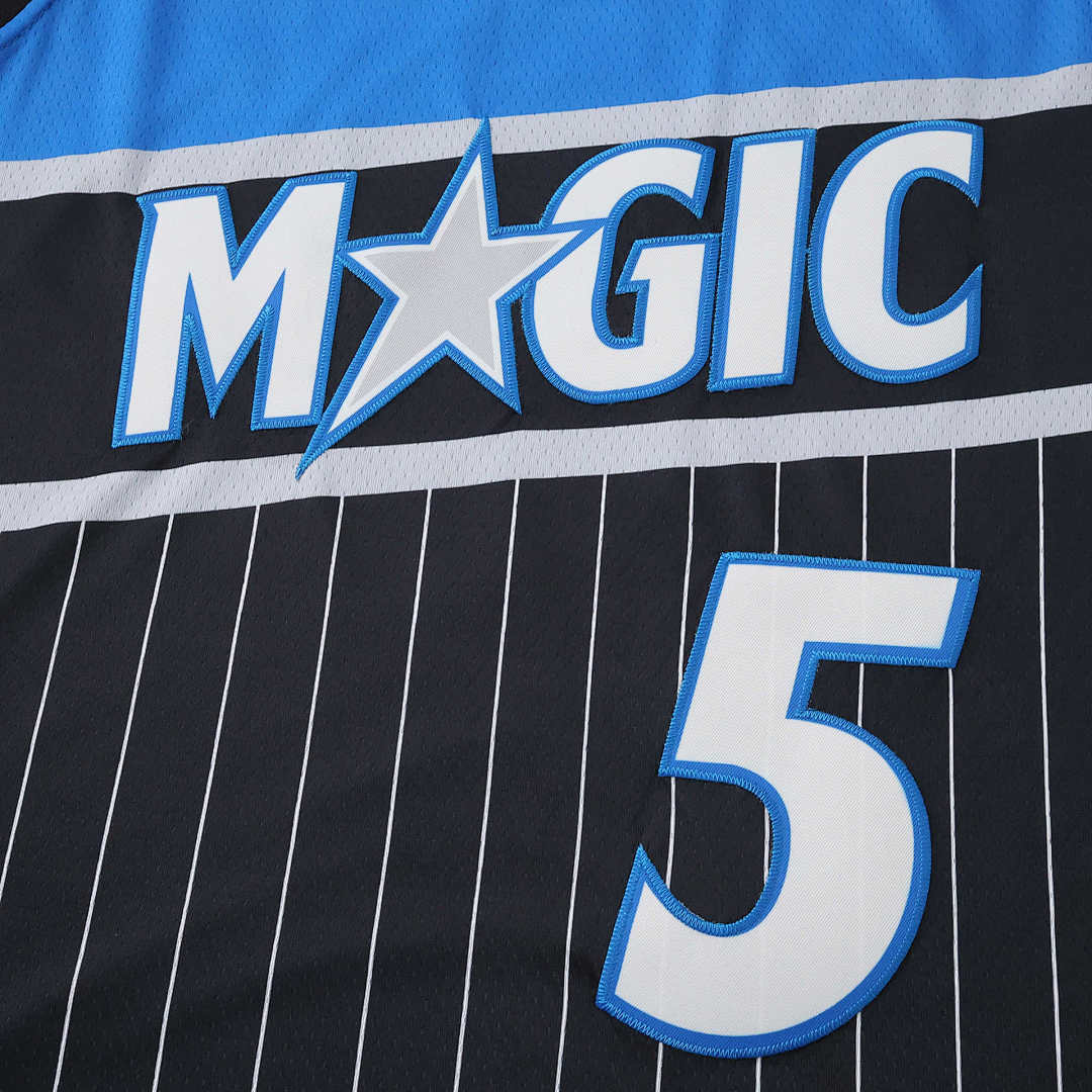Orlando Magic 25/26 NBA Jersey - Statement Edition - Black Pinstripe - Banchero #5 - detail 4