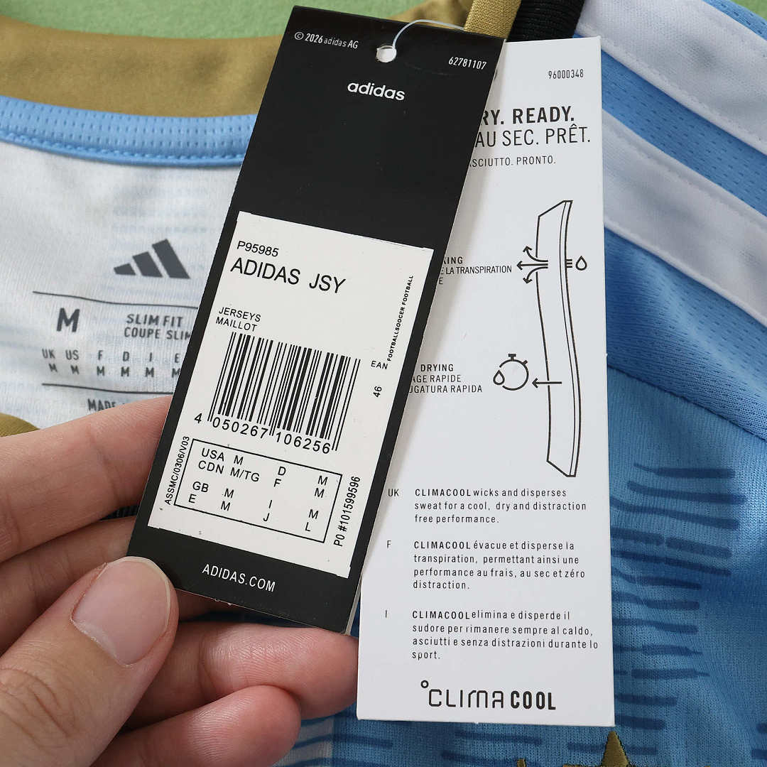 Argentina 26/27 Combo - Home, Away and Farewell Special Edition - Fan Version