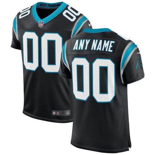 Carolina Panthers - Maglia NFL classica personalizzata - Nera