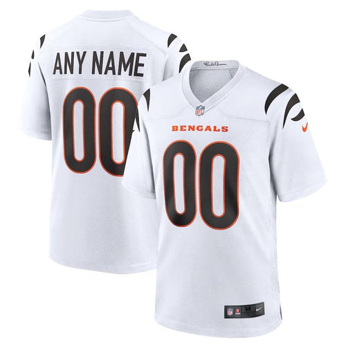 Cincinnati Bengals - Maglia da gara NFL personalizzata - Bianca