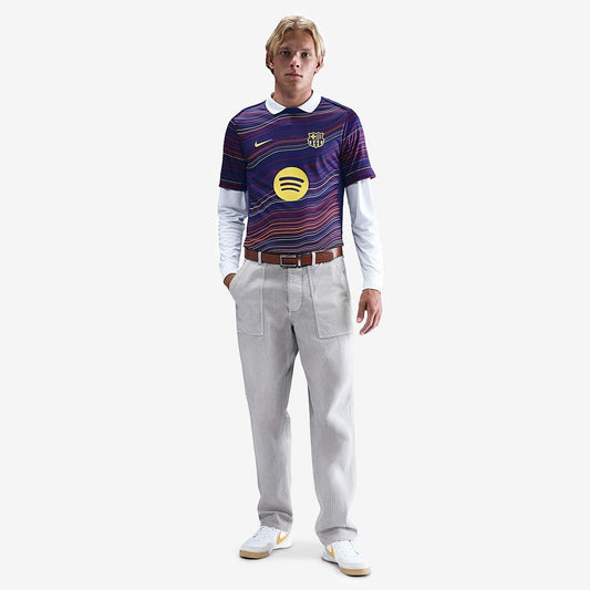 Jersey Nike Barcelona 2025/26 Pré-Jogo
