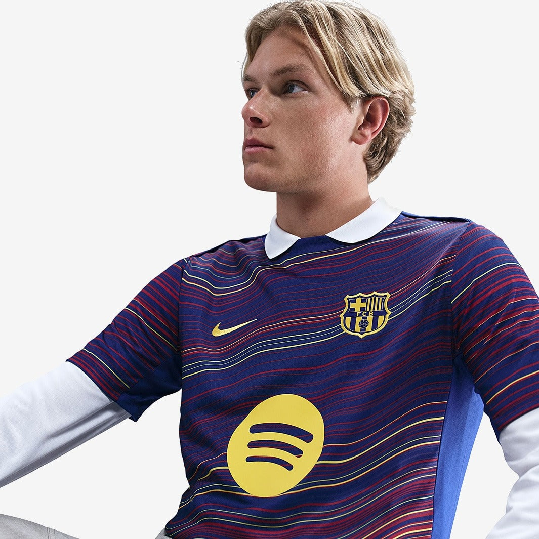 Jersey Nike Barcelona 2025/26 Pré-Jogo