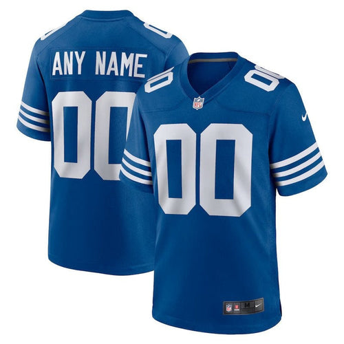 Ind. Colts - Maglia NFL personalizzata alternativa Royal