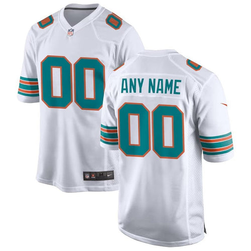 Miami Dolphins - Alternativ-Custom NFL Game Jersey - Weiß