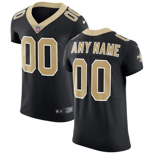 New Orleans Saints - Maglia NFL personalizzata - Nera