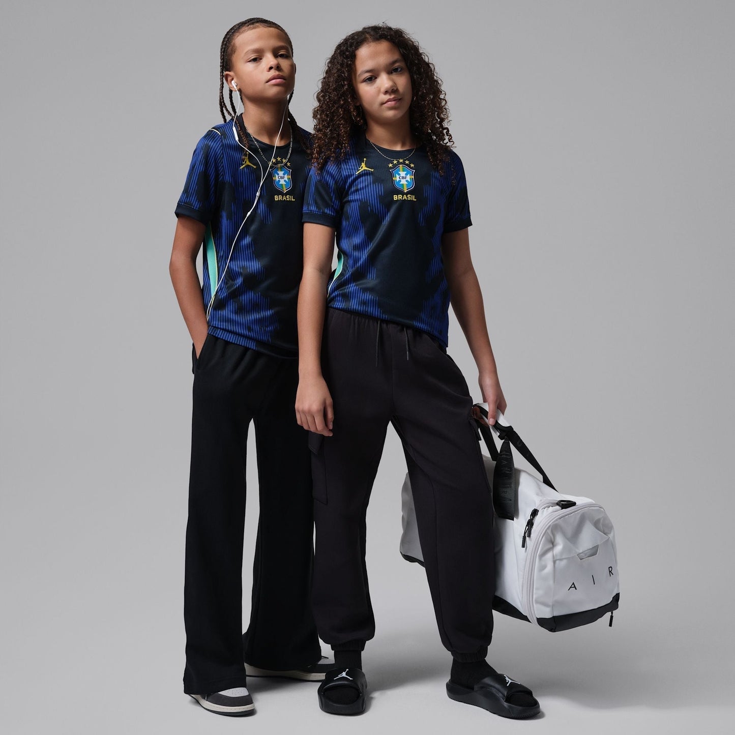 Brazil 2026 World Cup Away Kids Kit