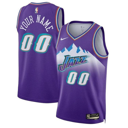 Utah Jazz Unisex 2023 NBA Trikot - Classic Edition - Lila