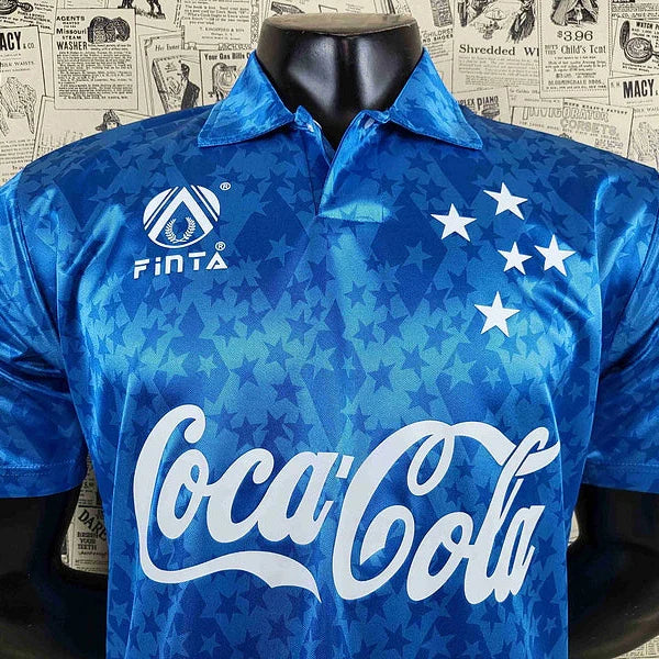 Cruzeiro 25/26 Retro Home Special Edition - Blue - image 4