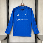 Cruzeiro 26/27 Home All Sponsors - Long Sleeve - image 2
