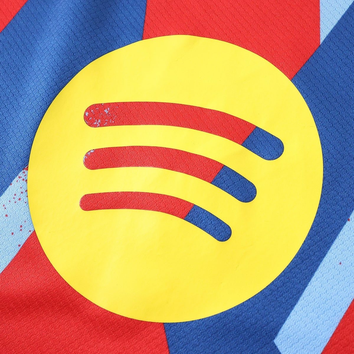 Barcelona 25/26 Fourth Kids Kit - Spotify sponsor detail