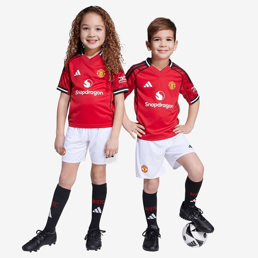 Kids Kit Adidas Manchester United 2025/26 Fan
