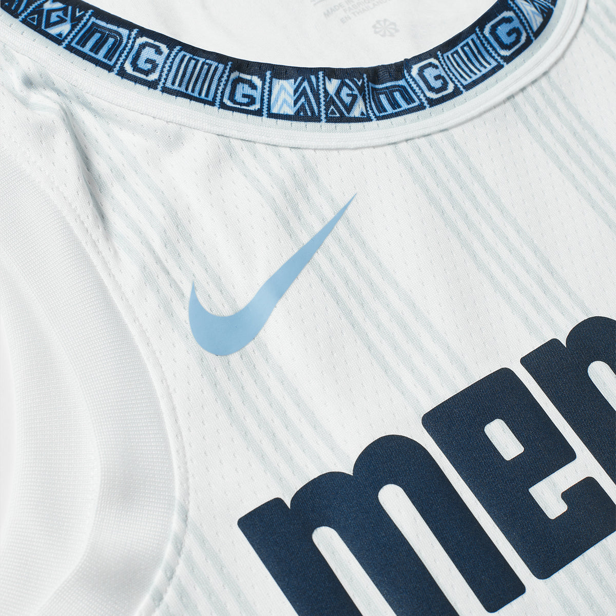 Memphis Grizzlies 25/26 NBA Jersey - City Edition - White - Morant #12 - detail 3