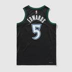Minnesota Timberwolves 25/26 NBA Jersey - Classic Edition - Black - Edwards #5 - detail 2