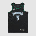 Minnesota Timberwolves 25/26 NBA Jersey - Classic Edition - Black - Edwards #5 - front
