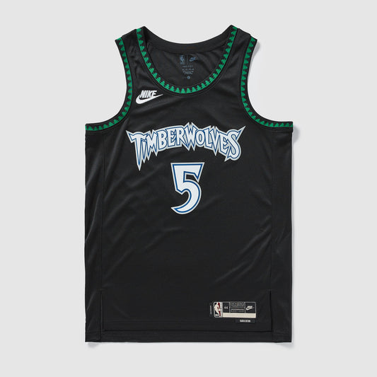 Minnesota Timberwolves 25/26 NBA Jersey - Classic Edition - Black - Edwards #5 - front