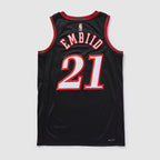 Philadelphia 76ers 25/26 NBA Jersey - Classic Edition - Black - Embiid #21 - detail 2