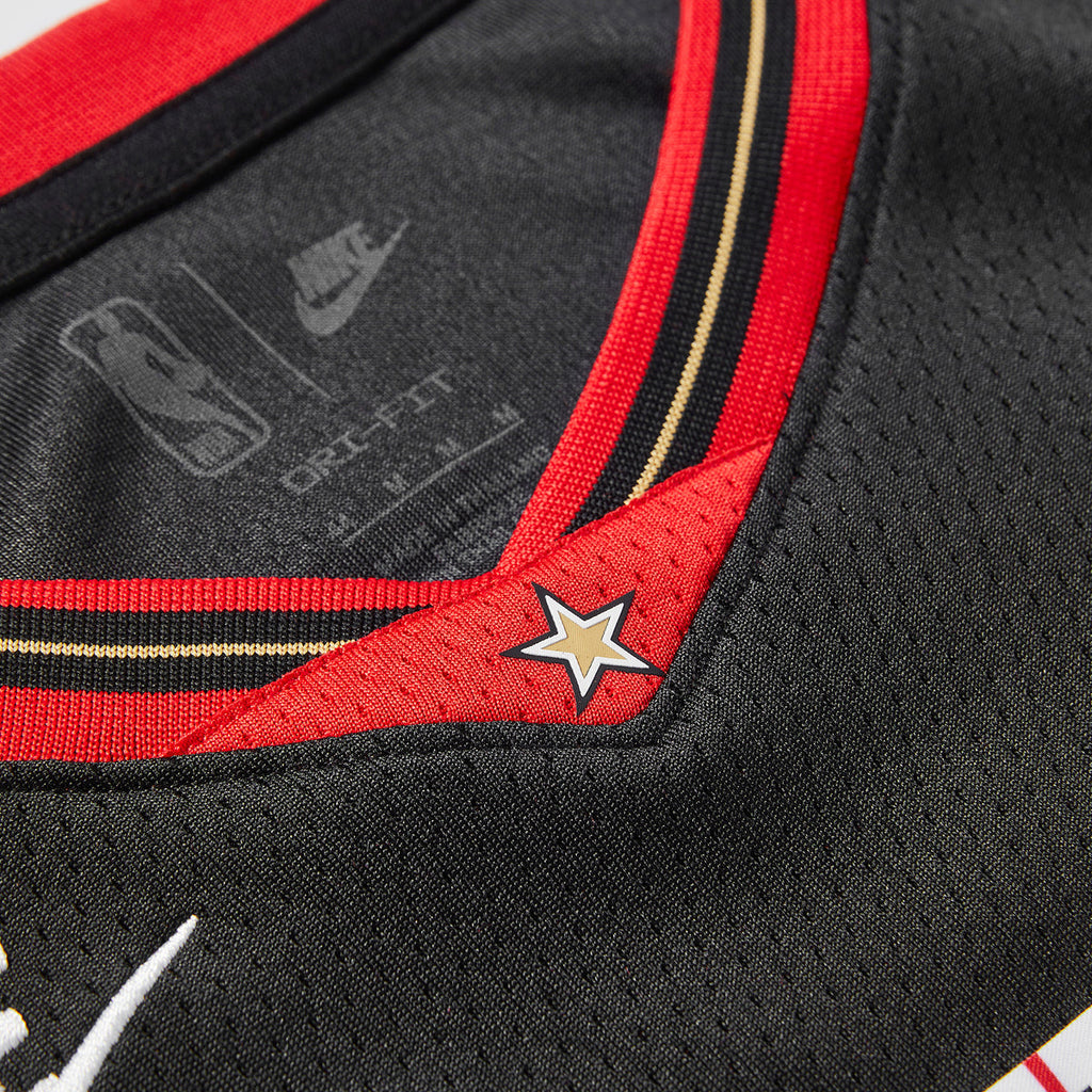 Philadelphia 76ers 25/26 NBA Jersey - Classic Edition - Black - Embiid #21 - detail 4