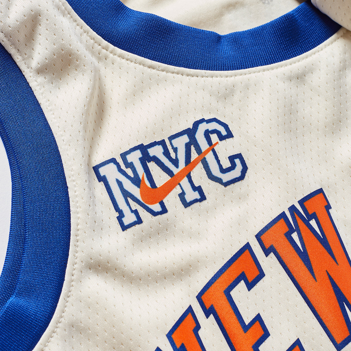 New York Knicks 25/26 NBA Jersey - City Edition - Cream - Brunson #11 - detail 3