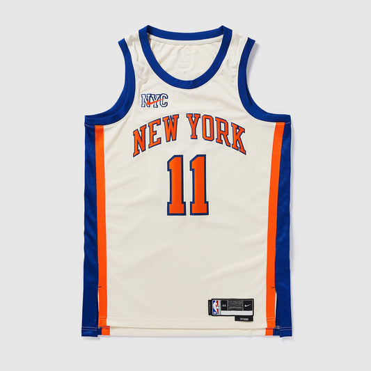 New York Knicks 25/26 NBA Jersey - City Edition - Cream - Brunson #11 - front