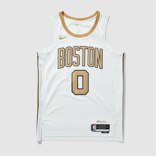 Boston Celtics 25/26 NBA-Trikot – City Edition – Weiß – Tatum #0