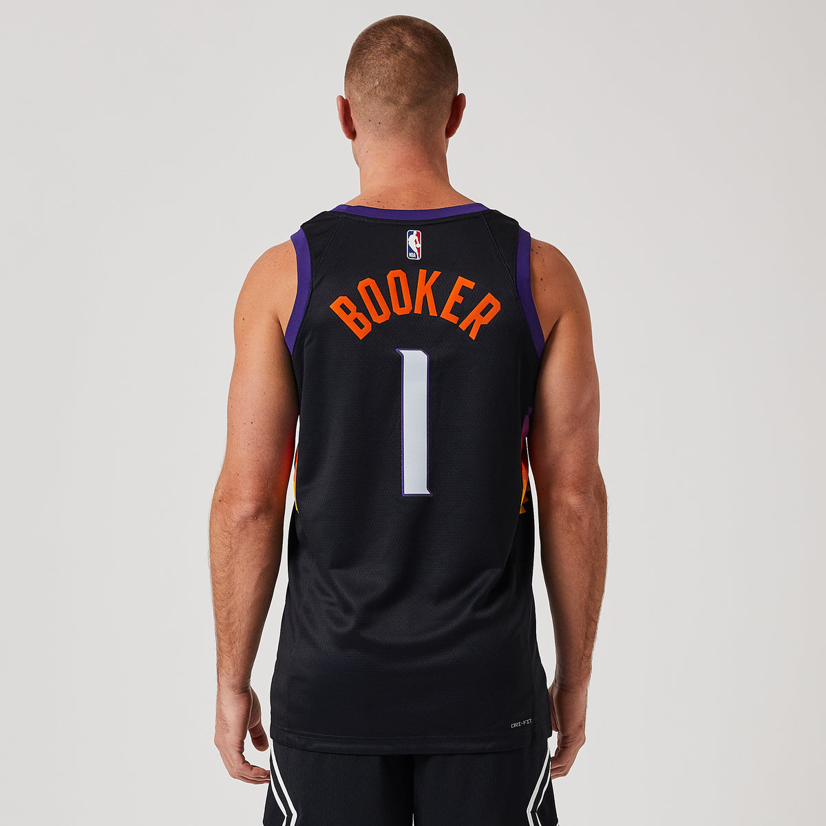 Phoenix Suns 25/26 NBA Jersey - City Edition - Purple - Booker #1 - detail 4