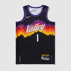 Phoenix Suns 25/26 NBA Jersey - City Edition - Purple - Booker #1 - front