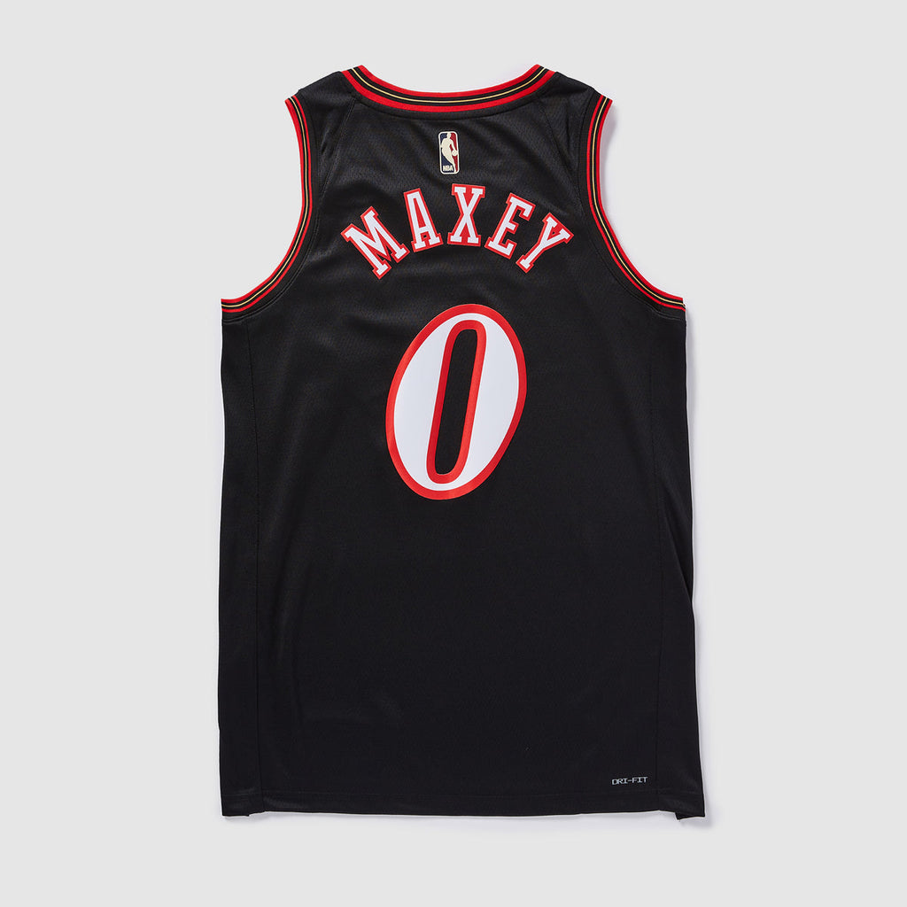 Philadelphia 76ers 25/26 NBA Jersey - Classic Edition - Black - Maxey #0 - detail 2