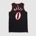 Philadelphia 76ers 25/26 NBA Jersey - Classic Edition - Black - Maxey #0 - detail 2