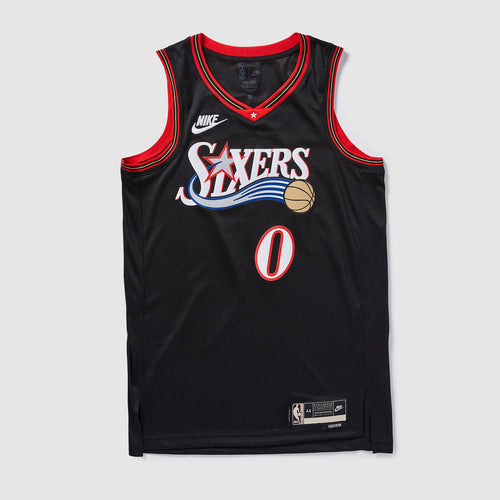 フィラデルフィア・76ers 25/26 NBAユニフォーム - クラシックエディション - ブラック - マクシー #0
