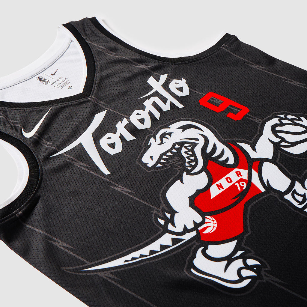 Toronto Raptors 25/26 NBA Jersey - Classic Edition - Black - Barrett #9 - detail 3