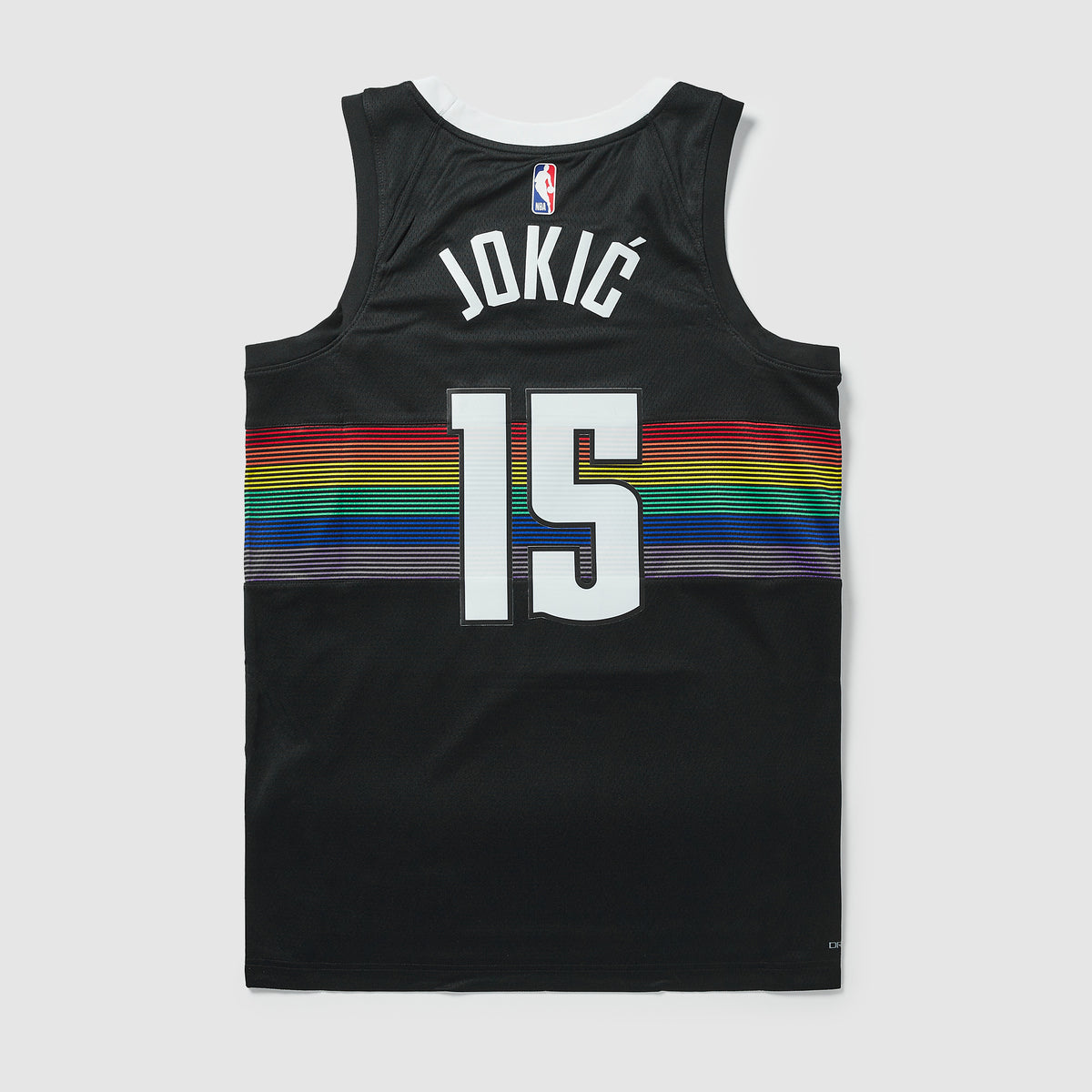Denver Nuggets 25/26 NBA Jersey - City Edition - Black - Jokic #15 - detail 2