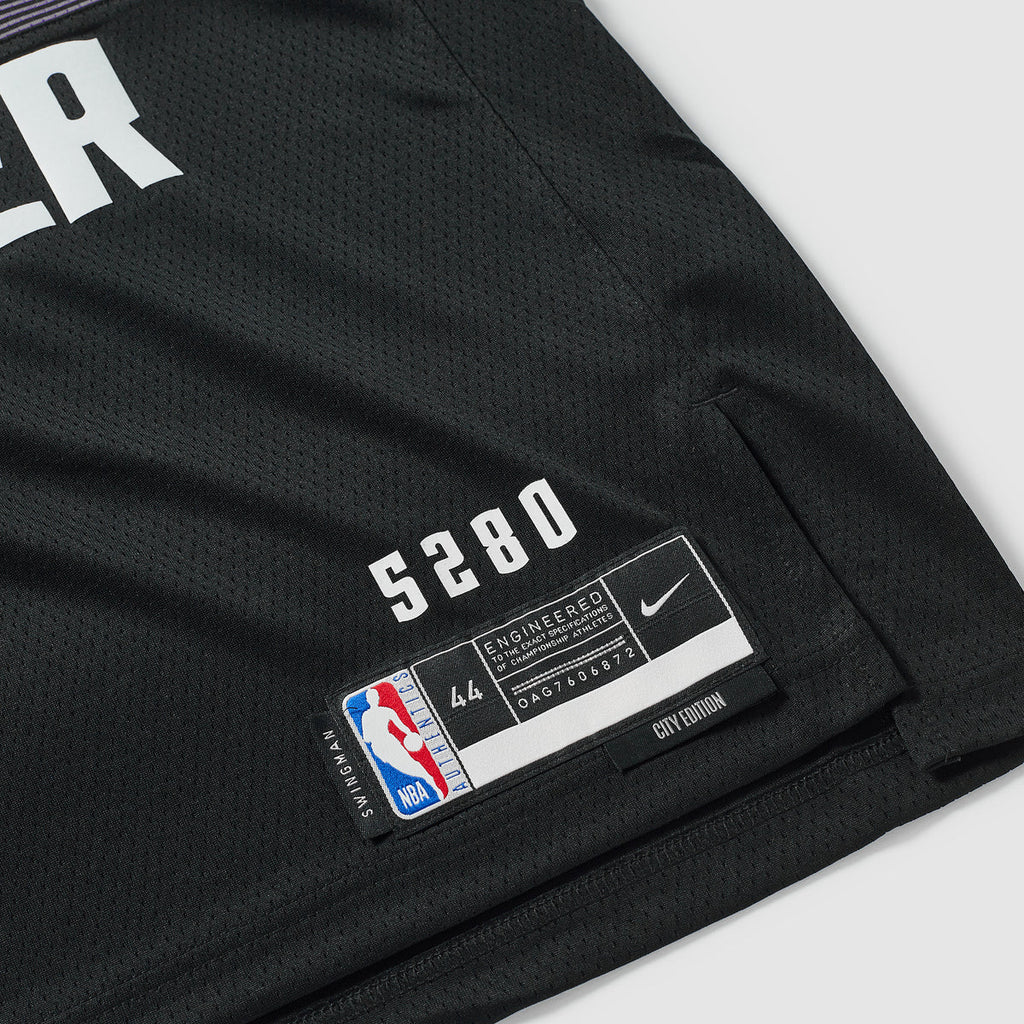 Denver Nuggets 25/26 NBA Jersey - City Edition - Black - Jokic #15 - detail 4
