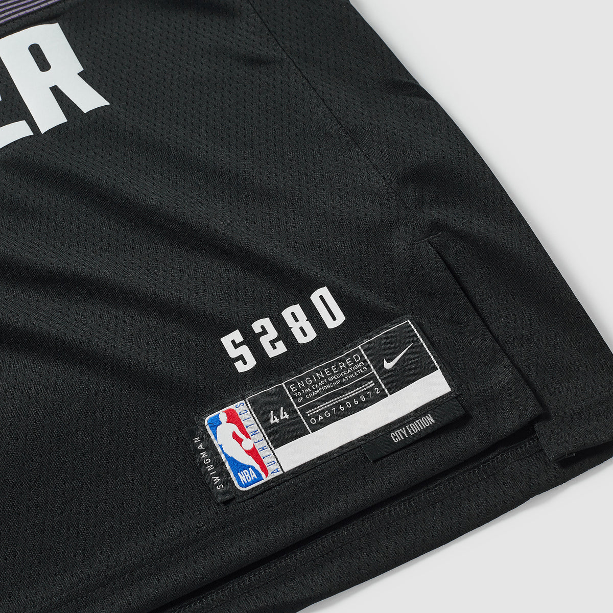 Denver Nuggets 25/26 NBA Jersey - City Edition - Black - Jokic #15 - detail 4