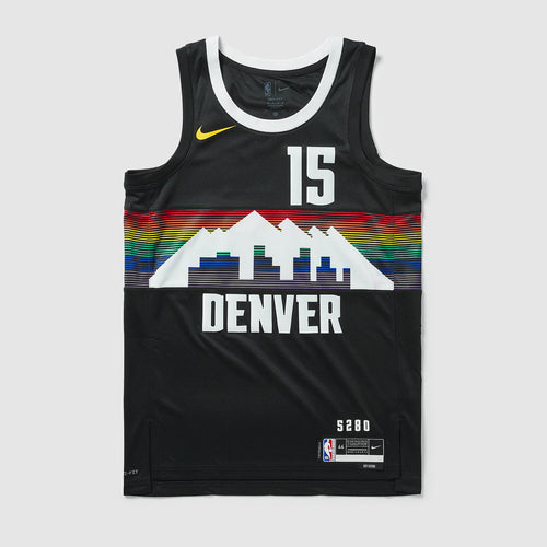 Maillot NBA Denver Nuggets 25/26 - City Edition - Noir - Jokic #15