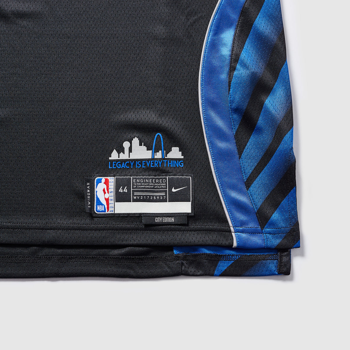 Dallas Mavericks 25/26 NBA Jersey - City Edition - Black - Irving #11 - detail 4