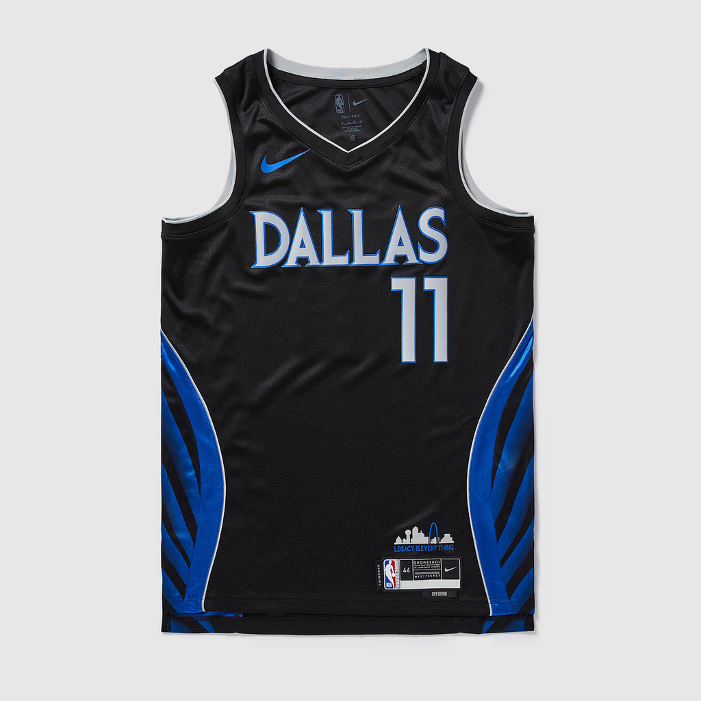 Dallas Mavericks 25/26 NBA Jersey - City Edition - Black - Irving #11 - front