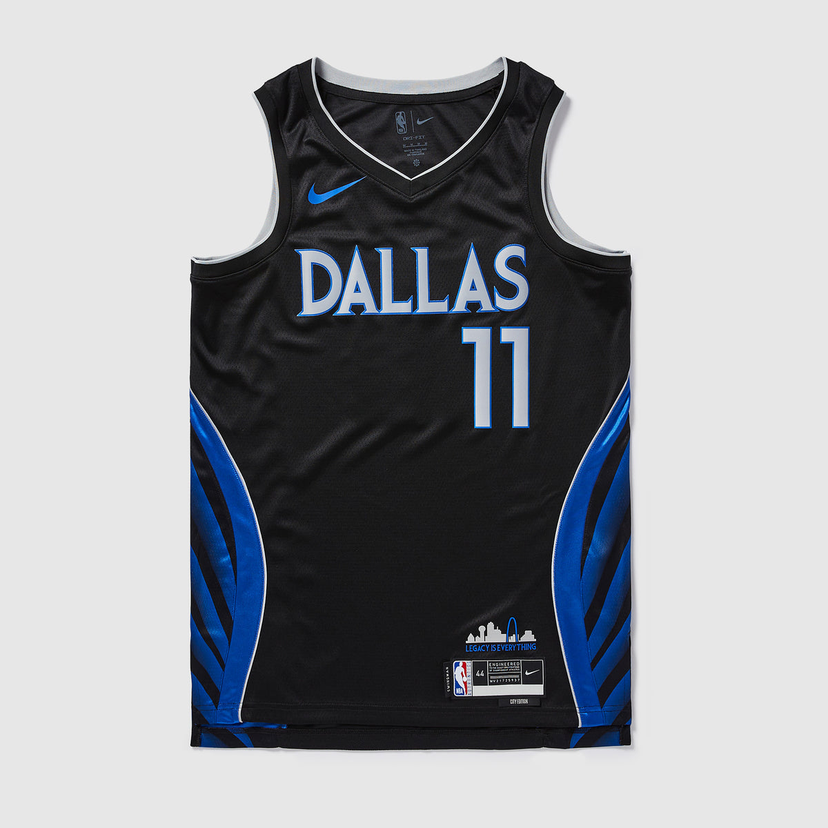 Dallas Mavericks 25/26 NBA Jersey - City Edition - Black - Irving #11 - front