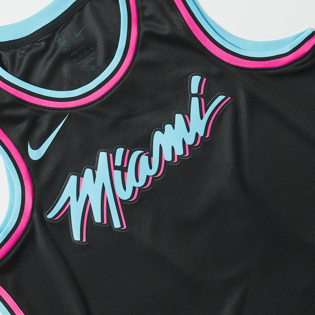 Miami Heat 25/26 NBA Jersey - City Edition - Black - detail 3