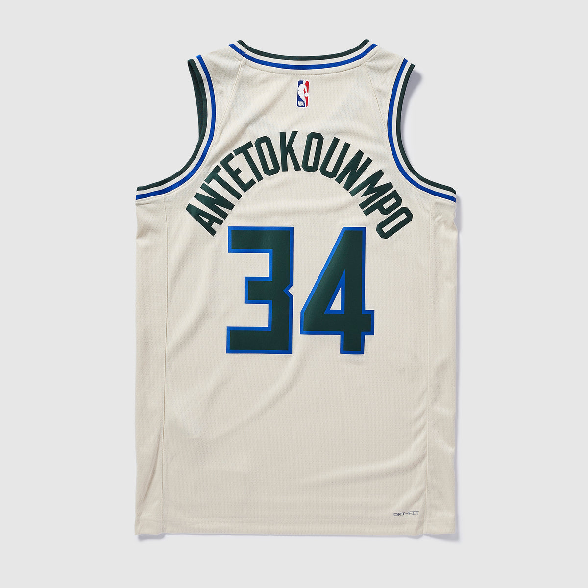 Milwaukee Bucks 25/26 NBA Jersey - City Edition - Cream - Antetokounmpo #34 - detail 2