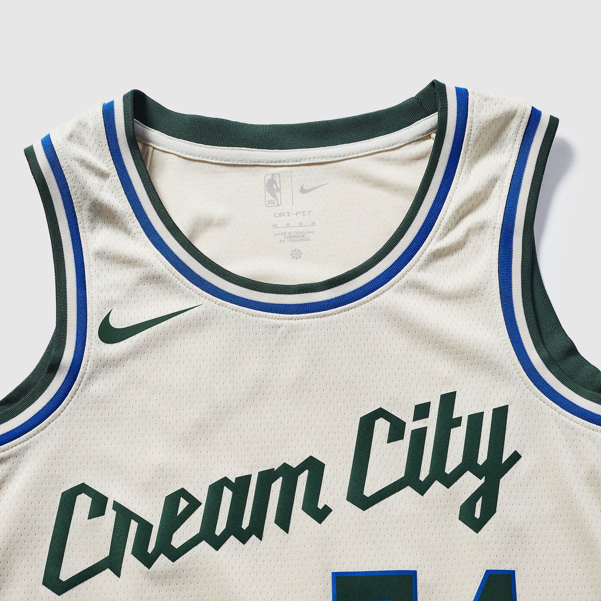 Milwaukee Bucks 25/26 NBA Jersey - City Edition - Cream - Antetokounmpo #34 - detail 3