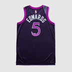 Minnesota Timberwolves 25/26 NBA Jersey - City Edition - Purple - Edwards #5 - detail 2